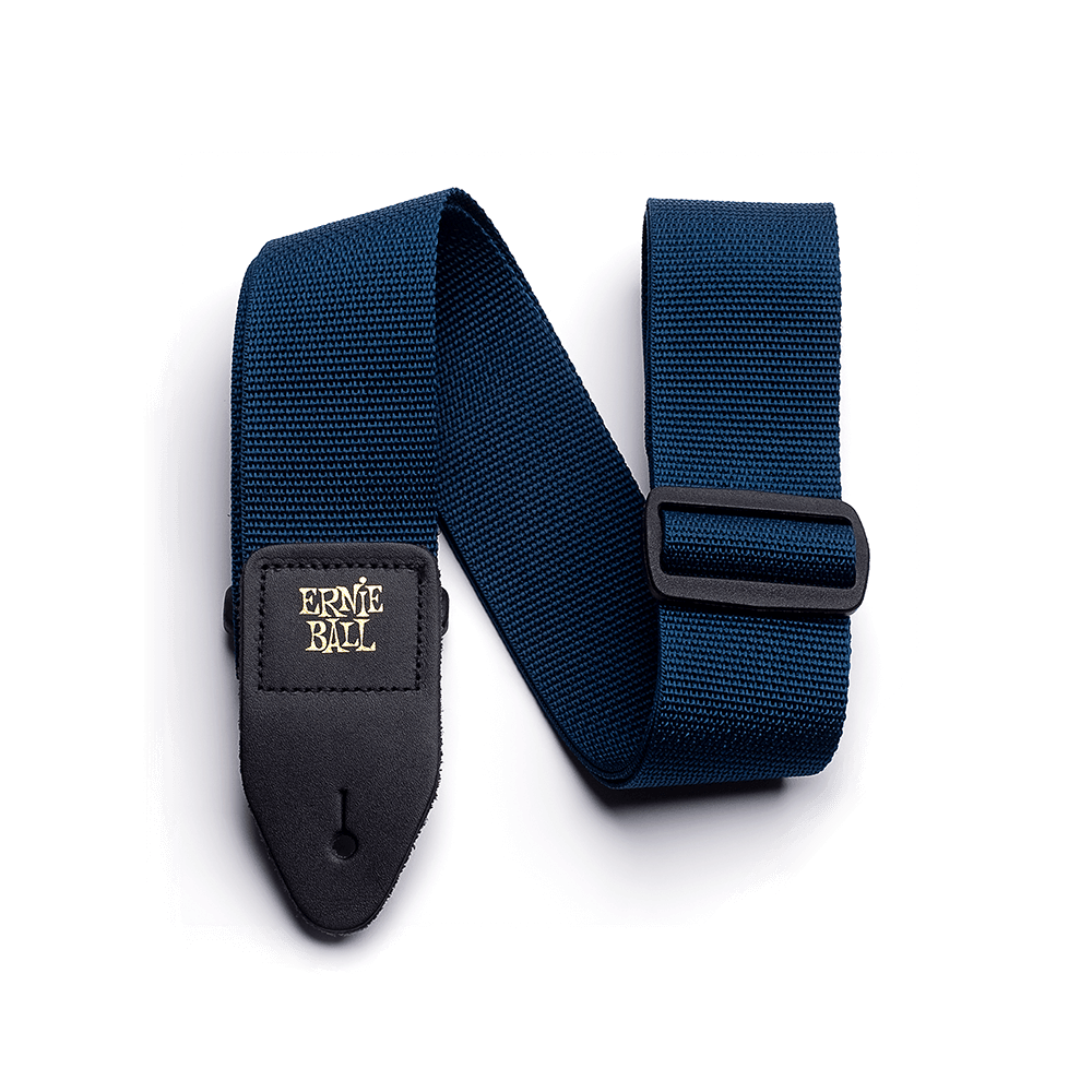[P04049] Ernie Ball Navy Polypro Guitar Strap