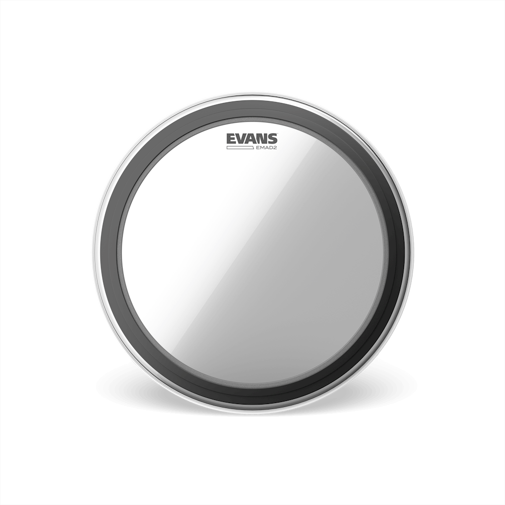 [BD24EMAD2] Evans EMAD2 Clear Bass Batter Drumhead, 24 Inch