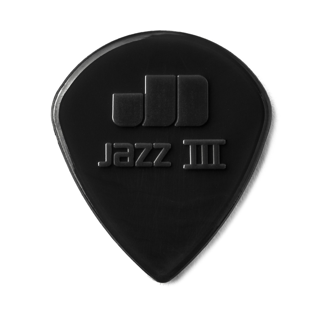 [47P3S] Dunlop Jazz III Stiffo Picks, 6 Pack