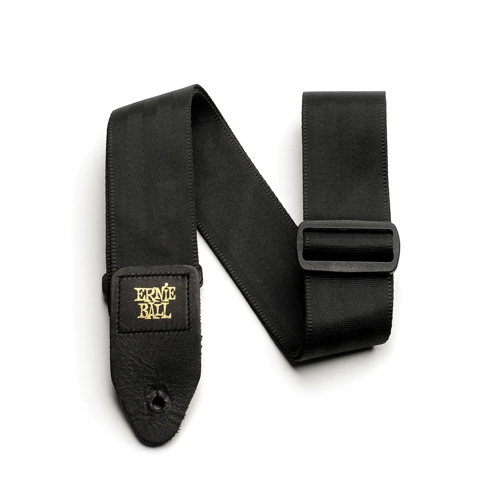 [P04139] Ernie Ball 2" Seatbelt Webbing Strap, Black