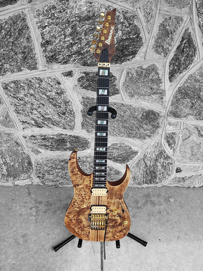 Ibanez Premium RGT1220PB Electric Guitar, Antique Brown Stained, DEMO