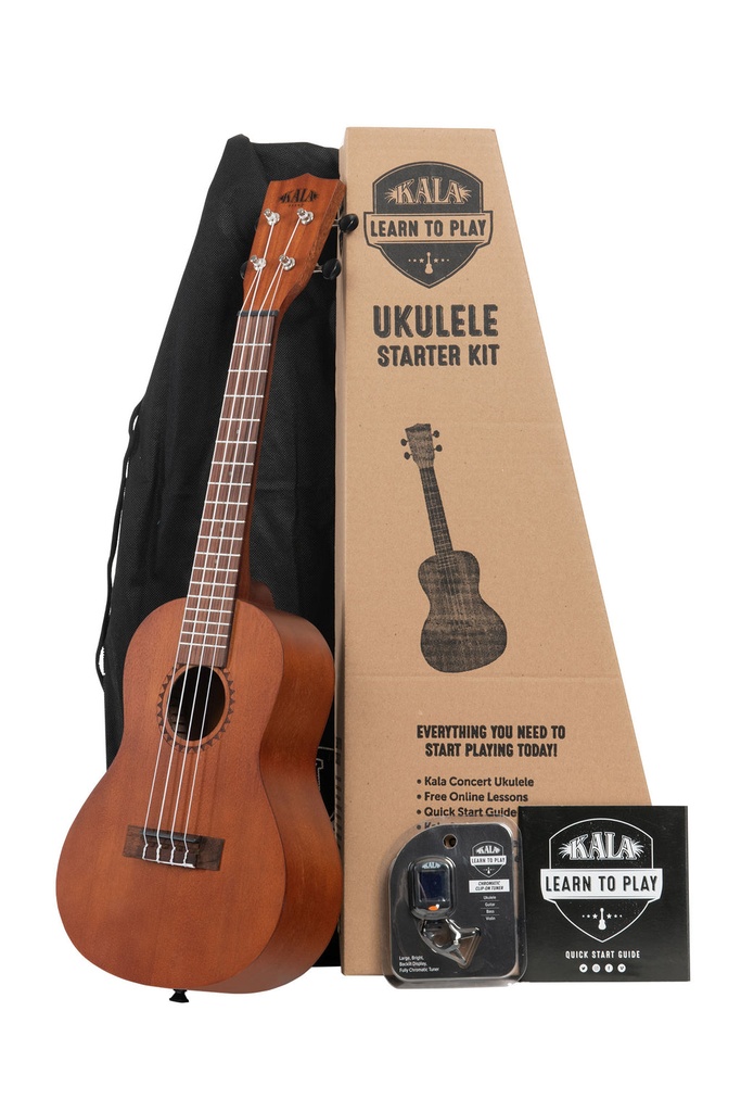 [KALALTPC2105] Kala Learn To Play Ukulele Concert Starter Kit