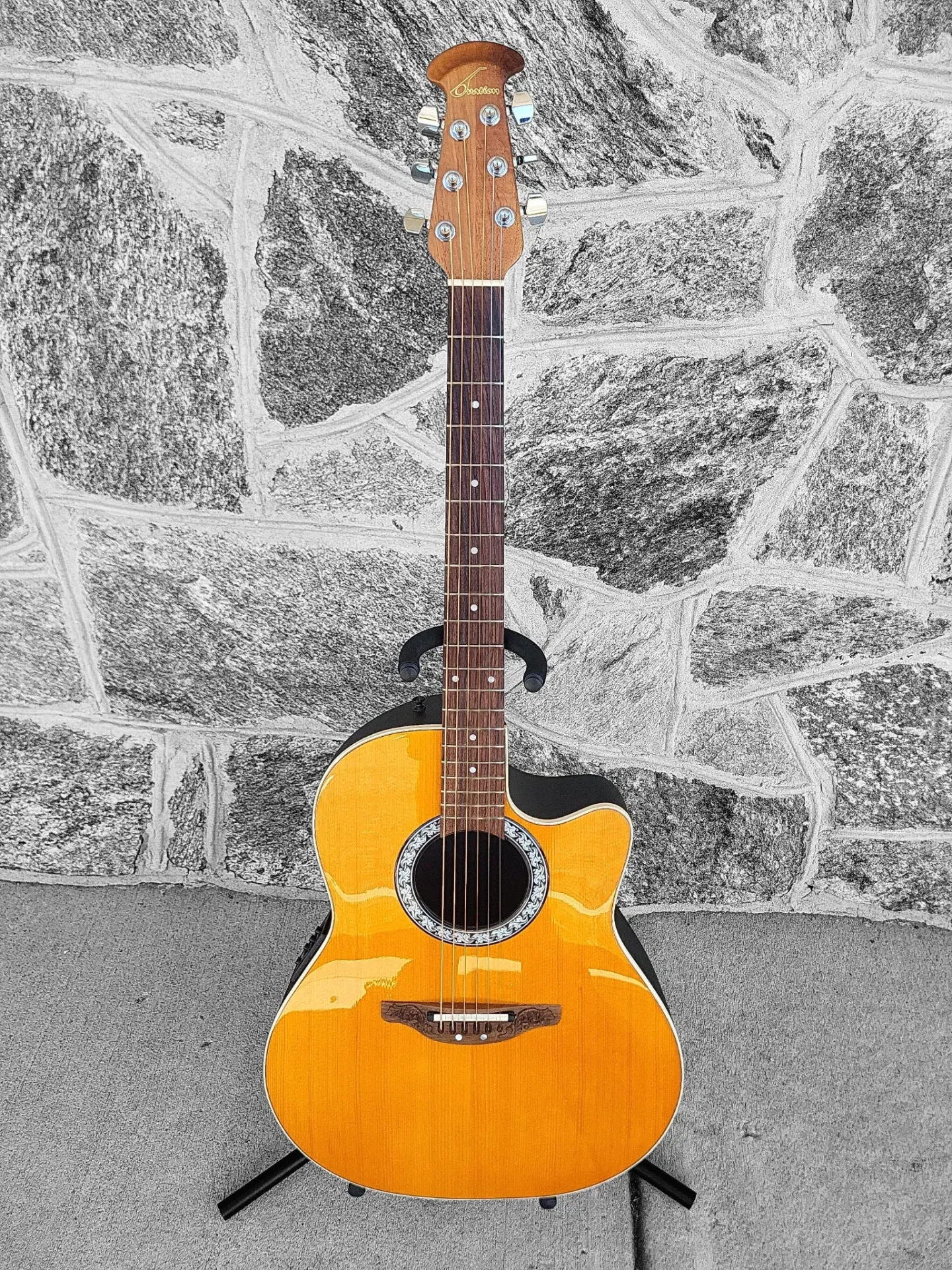 Ovation 1761 Standard Balladeer, Natural, 1994