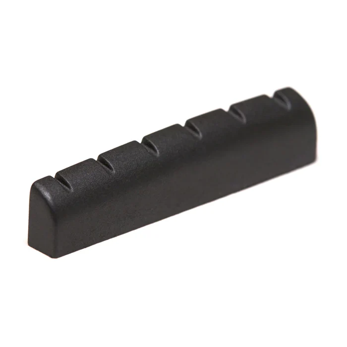 Graph Tech PT-6114-00 Black Tusq XL Nut, Slotted, 43.12mm x 4.83mm