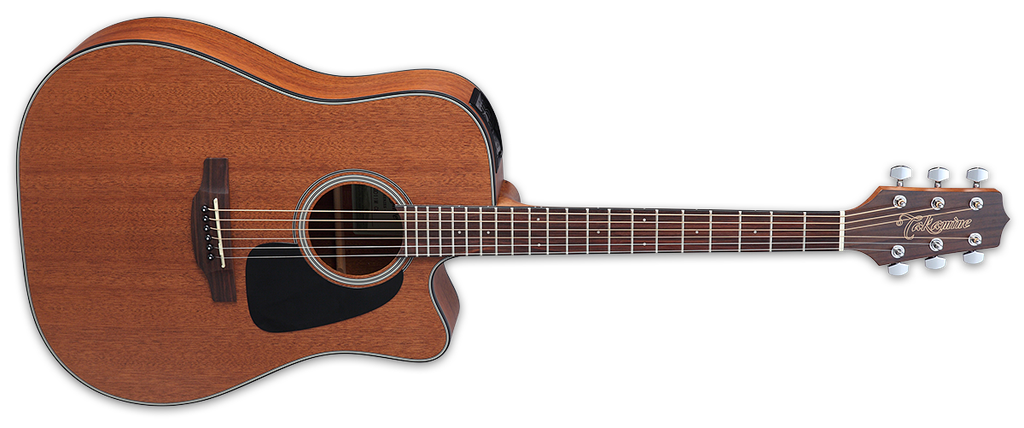 Takamine GD11MCE Dreadnaught Acoustic Electric Guitar, Natural Satin