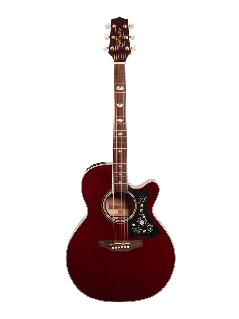 [GN75CEWR] Takamine GN75CE NEX Body Acoustic Electric Guitar, Wine Red
