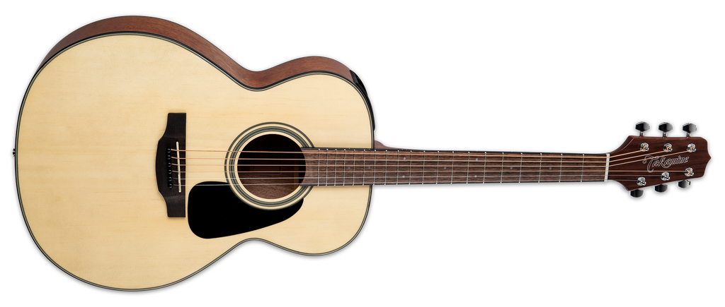 Takamine GLN12E NEX Body Short Scale Acoustic Electric Guitar, Natural Satin