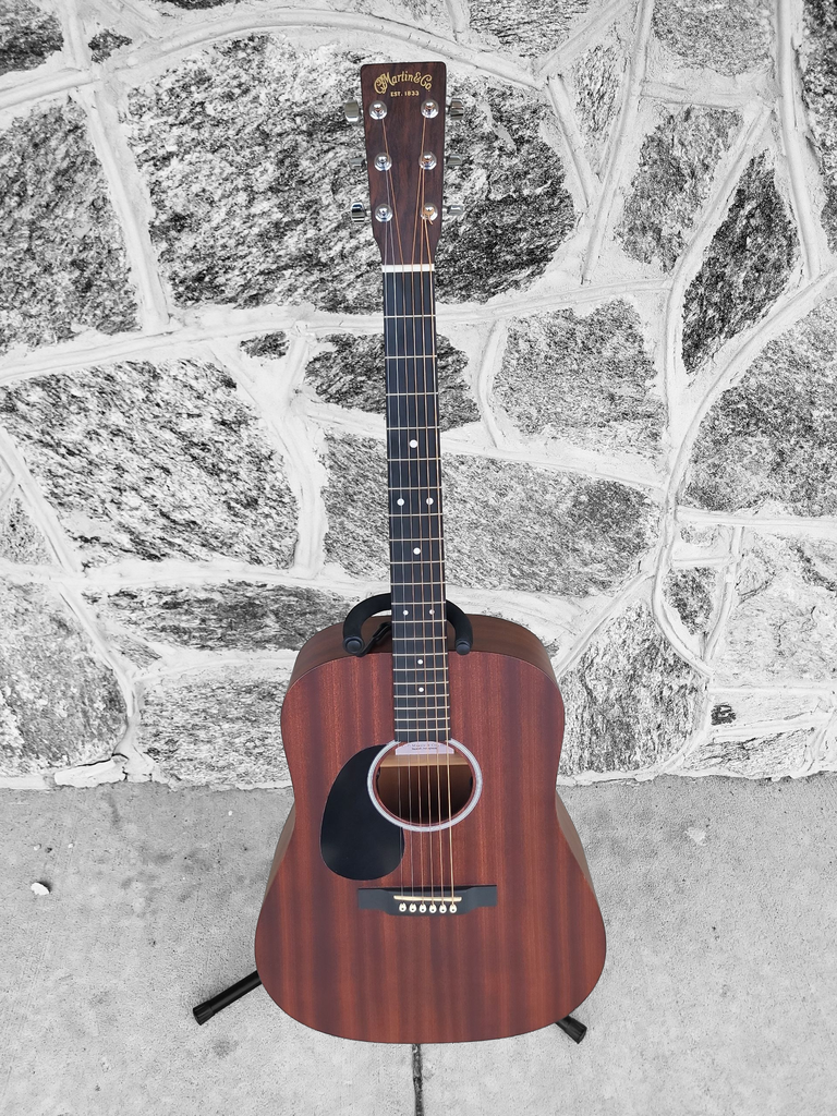 Martin Road Series D10EL-01 Dreadnought Solid Sapele Lefty with Soft Case