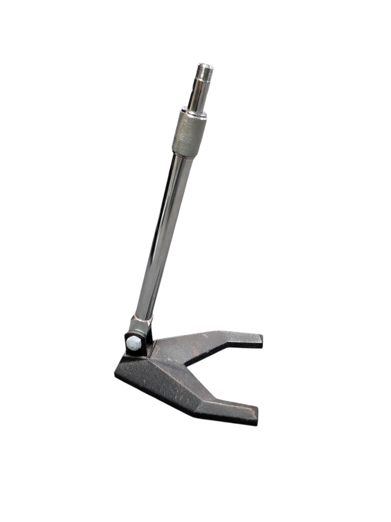 Quik Lok Short Tilting Mic Stand, Chrome