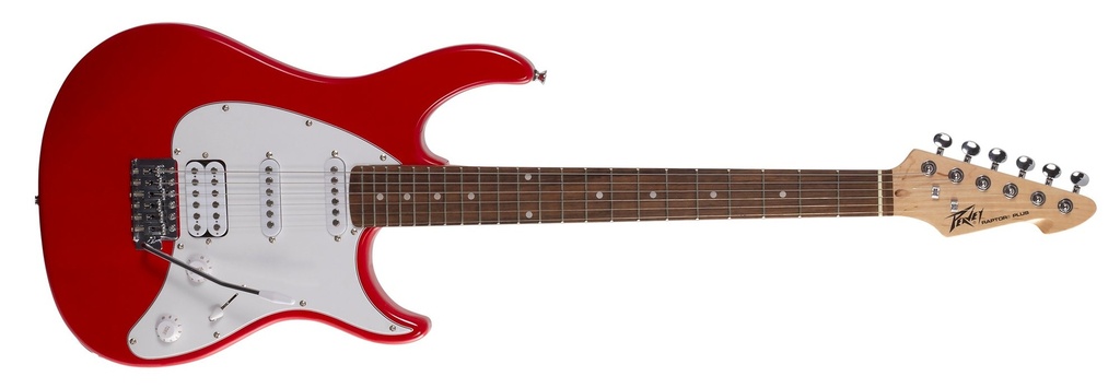 [03026640] Peavey Raptor Plus Electric Guitar, Red