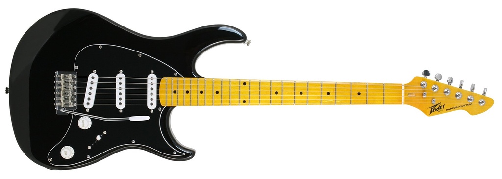 [3018150] Peavey Raptor Custom Electric Guitar, Black