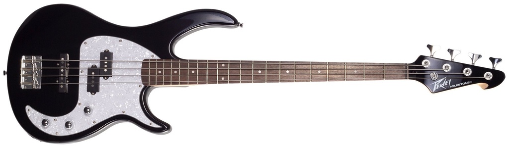 [03018480] Peavey Milestone 4 Bass Guitar, Black