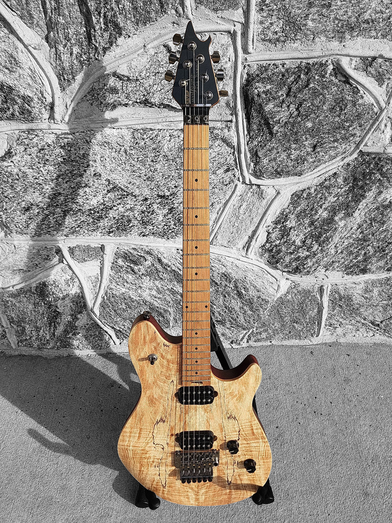 EVH Wolfgang Standard with EVH case, Spalted Maple