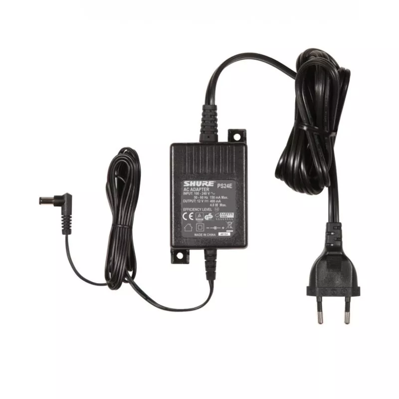 Shure PS24 Power Supply for PGXD4/BLX4/BLX88/GLXD6/QLXD4/PSM300