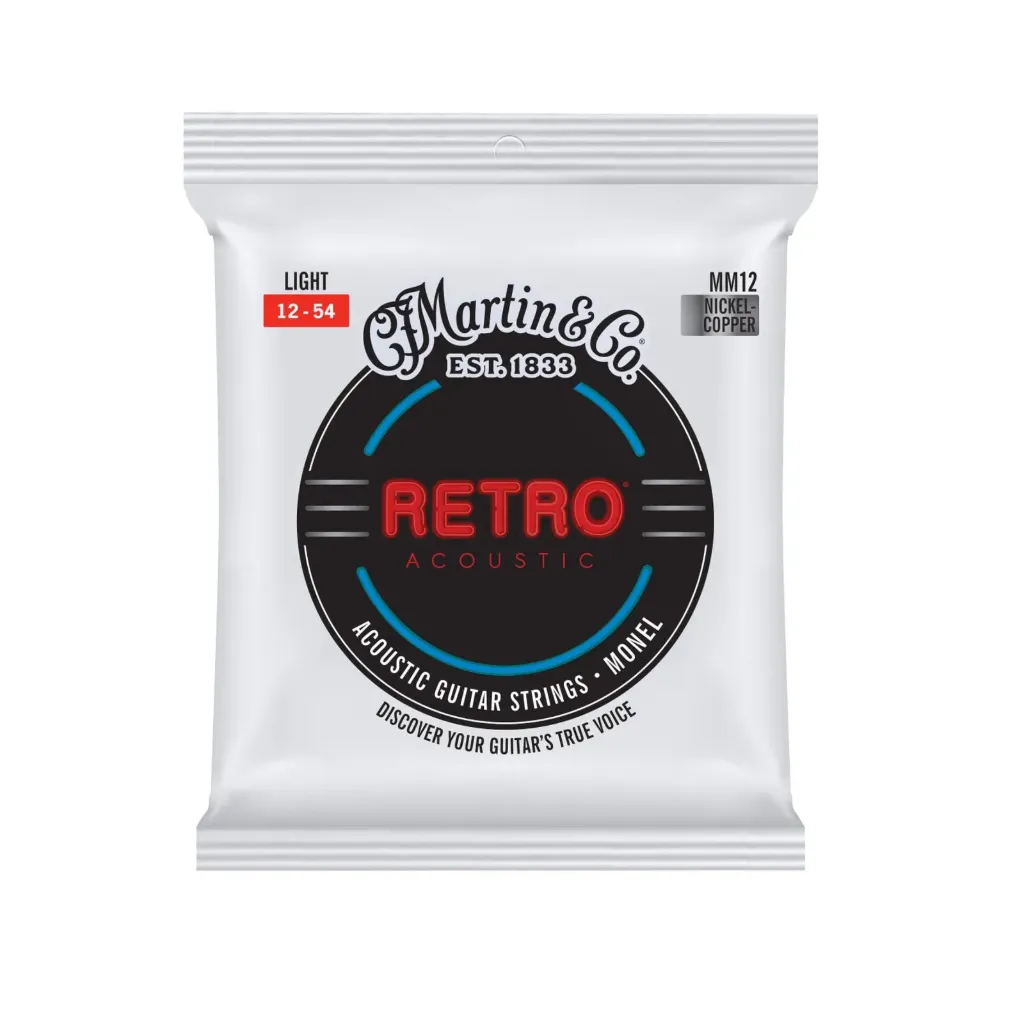 Martin MM12 Retro Strings, 12-54, Monel