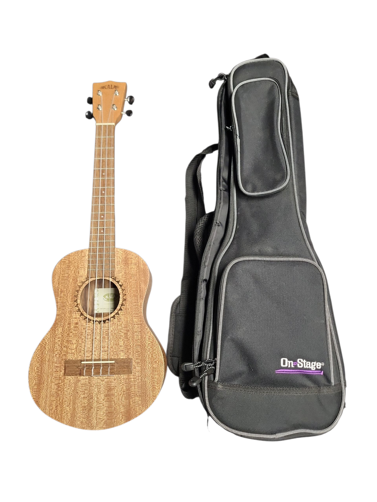 [U-KA-20T-1120] Kala Burled Meranti Tenor Ukulele with Bag & Strap