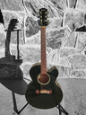 1997 Gibson EC-10 Acoustic Electric, Ebony, with Case