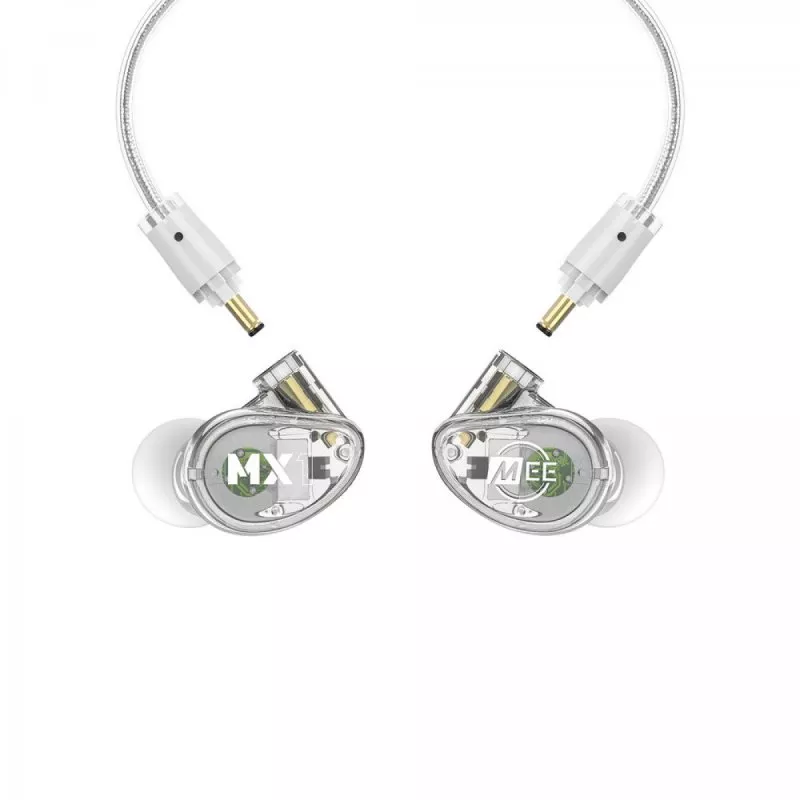[EP-MX4PRO-CL] MEE MX 4 Pro Quad Driver In-Ear Monitor Earbuds, Clear