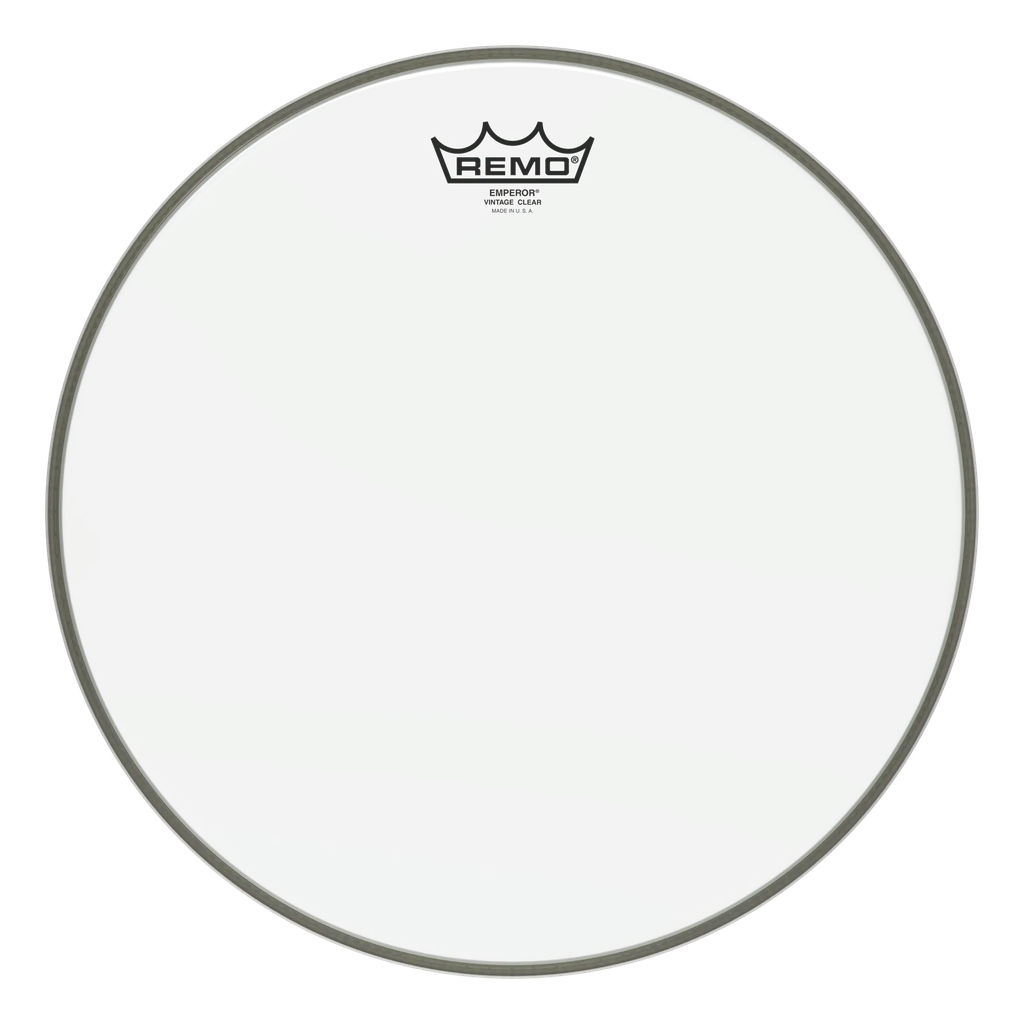 [VE-0318-00] Remo Emperor Vintage Clear Drumhead 18"