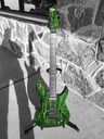 Schecter C-1 FR-S Silver Mountain - Toxic Venom, with Sustainiac
