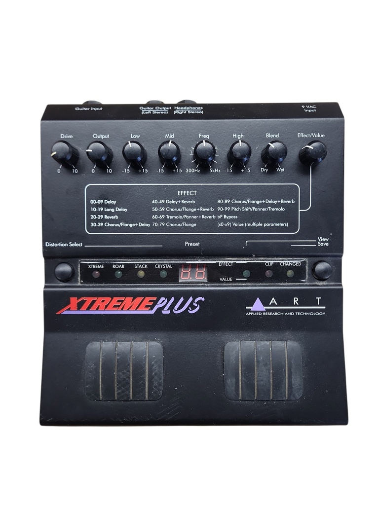 [U-XtremePlus-1223] ART Xtreme Plus Guitar Processor