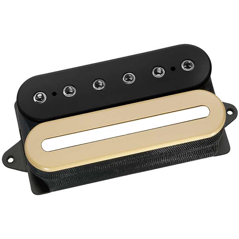 DiMarzio Crunch Lab, Black & Cream, F-Spaced