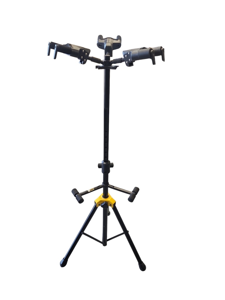 Hercules GS432B PLUS Universal Auto Grip Triple Guitar Stand 