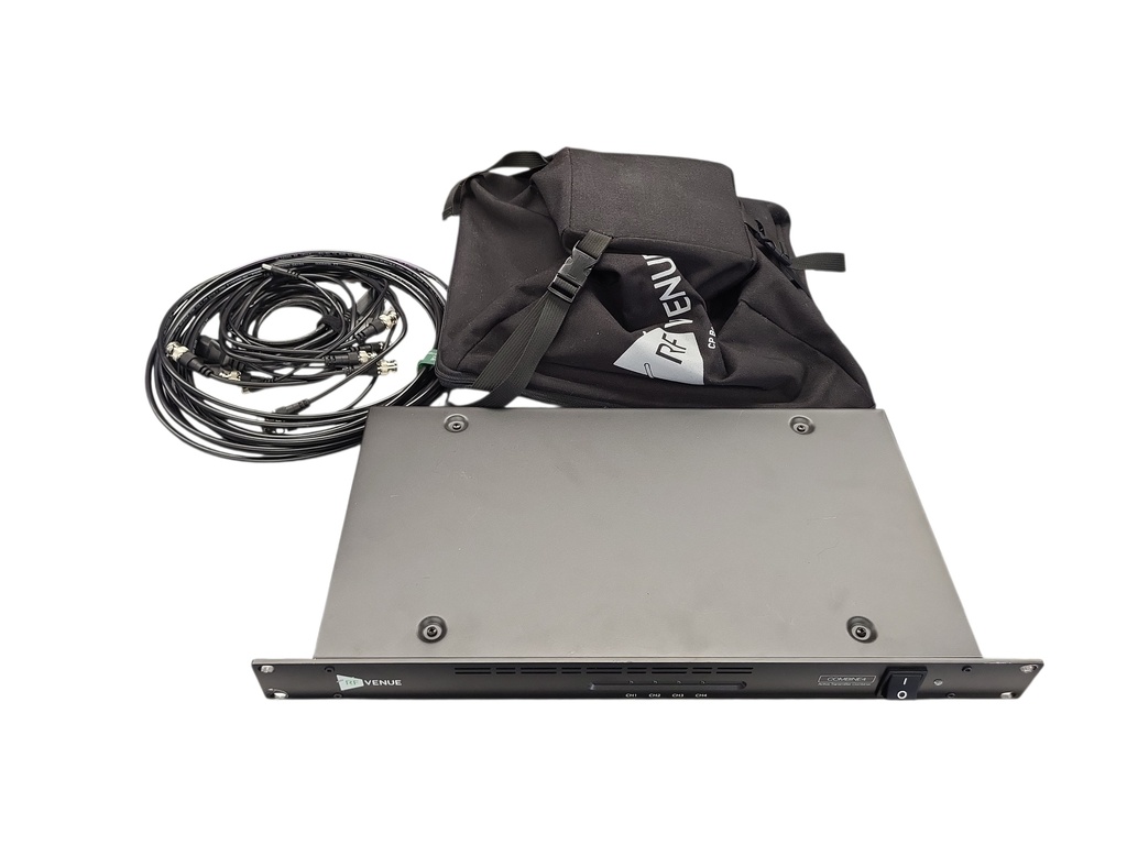 RF Venue COMBINE4 4-Channel UHF IEM Transmitter Antenna Combiner