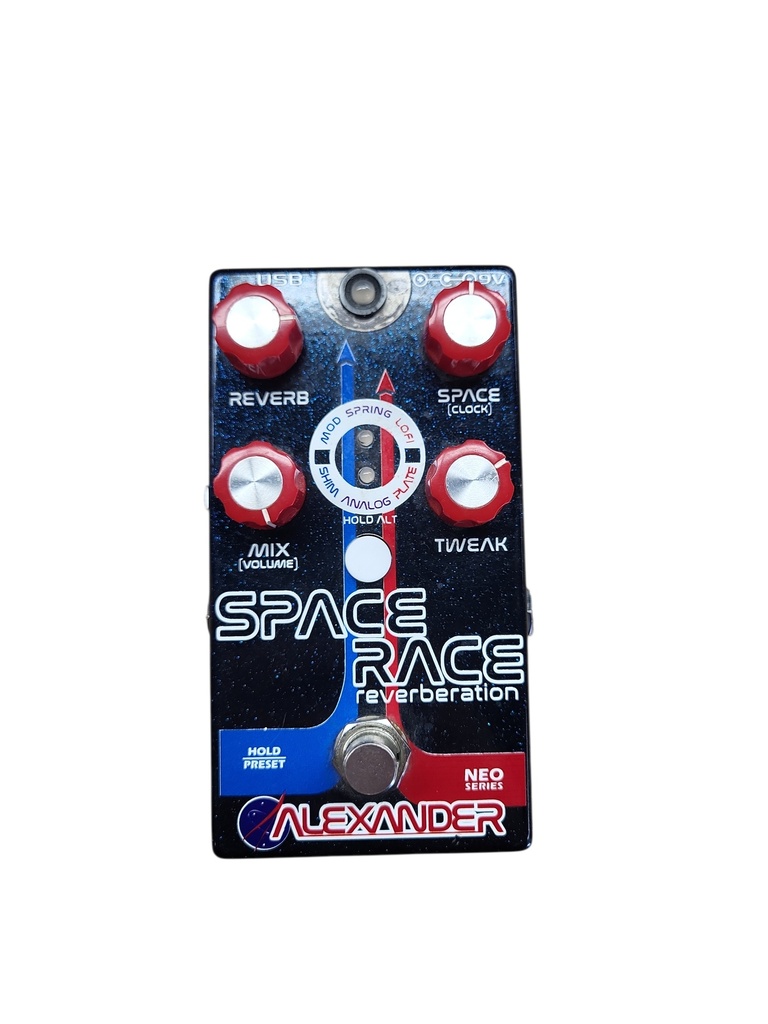 Alexander Pedals Space Force Reverberation 2022 - Present - Black Sparkle