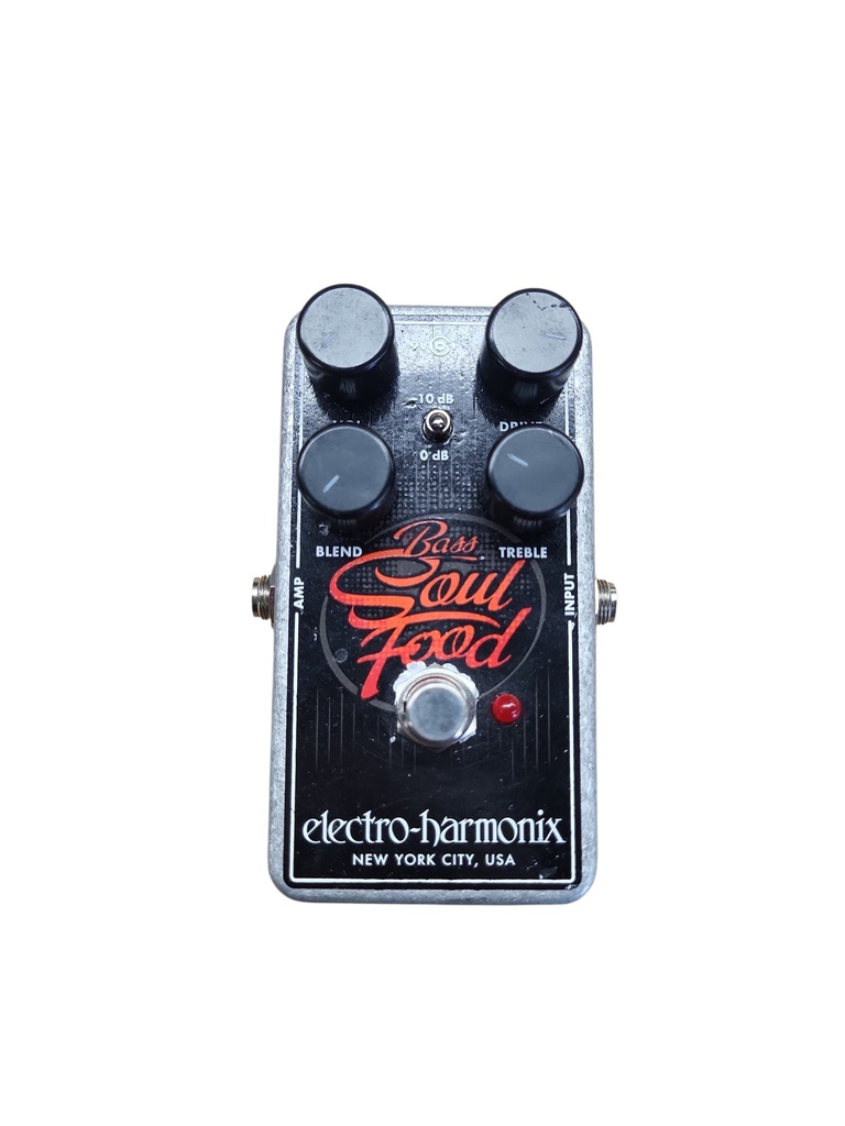 Electro-Harmonix Bass Soul Food Transparent Overdrive 2015 - Present - Black