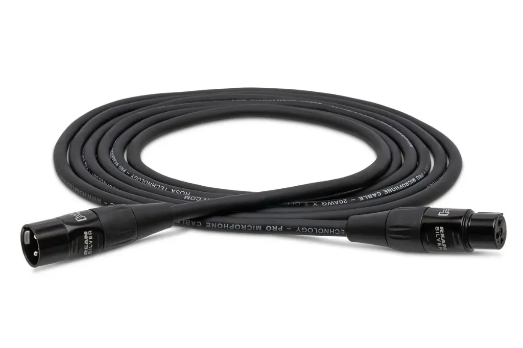 Hosa Pro Microphone Cable, REAN XLR3F to XLR3M, 10 ft