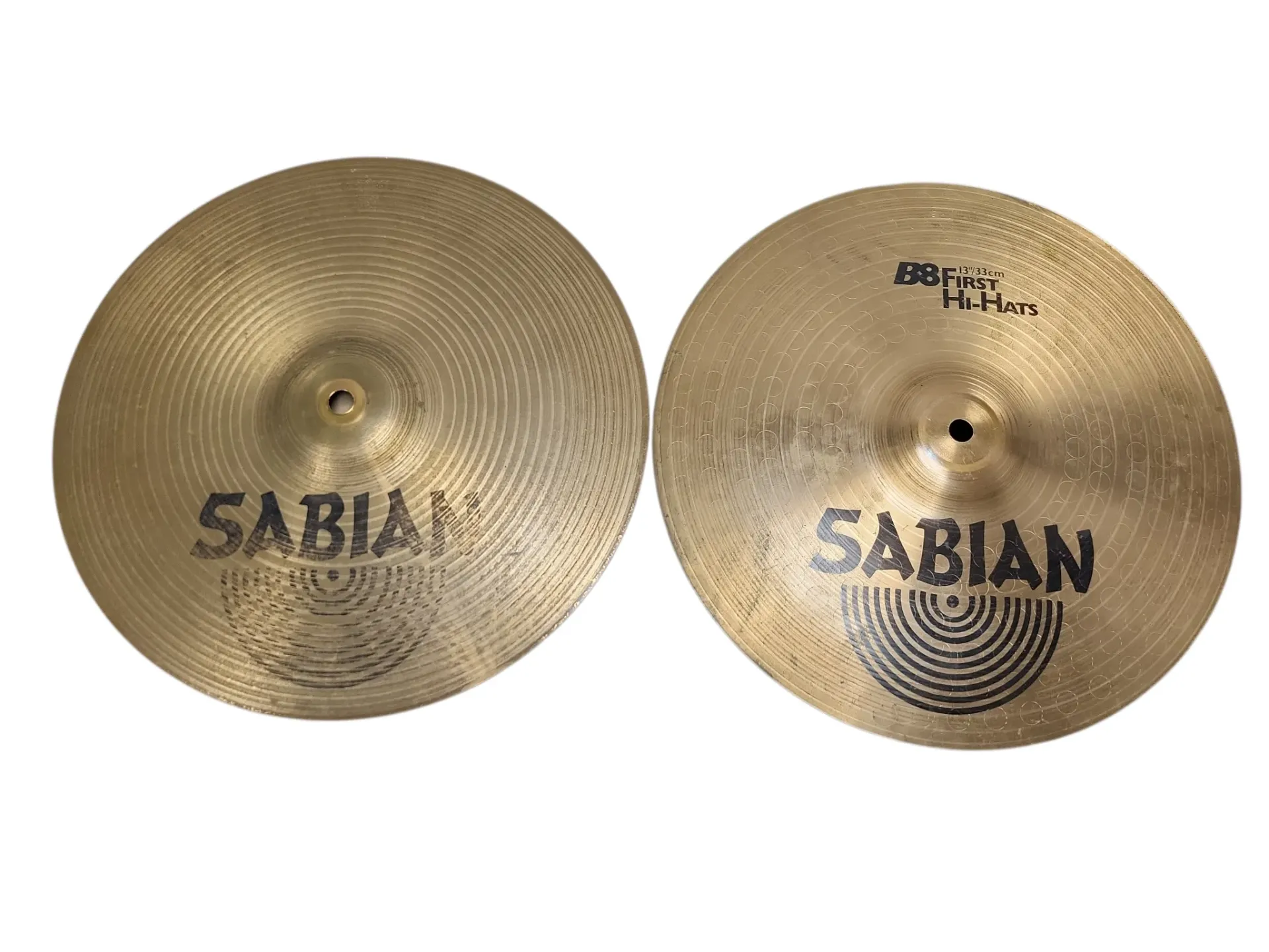 Sabian B8 First 13" Hi-Hat (Pair)