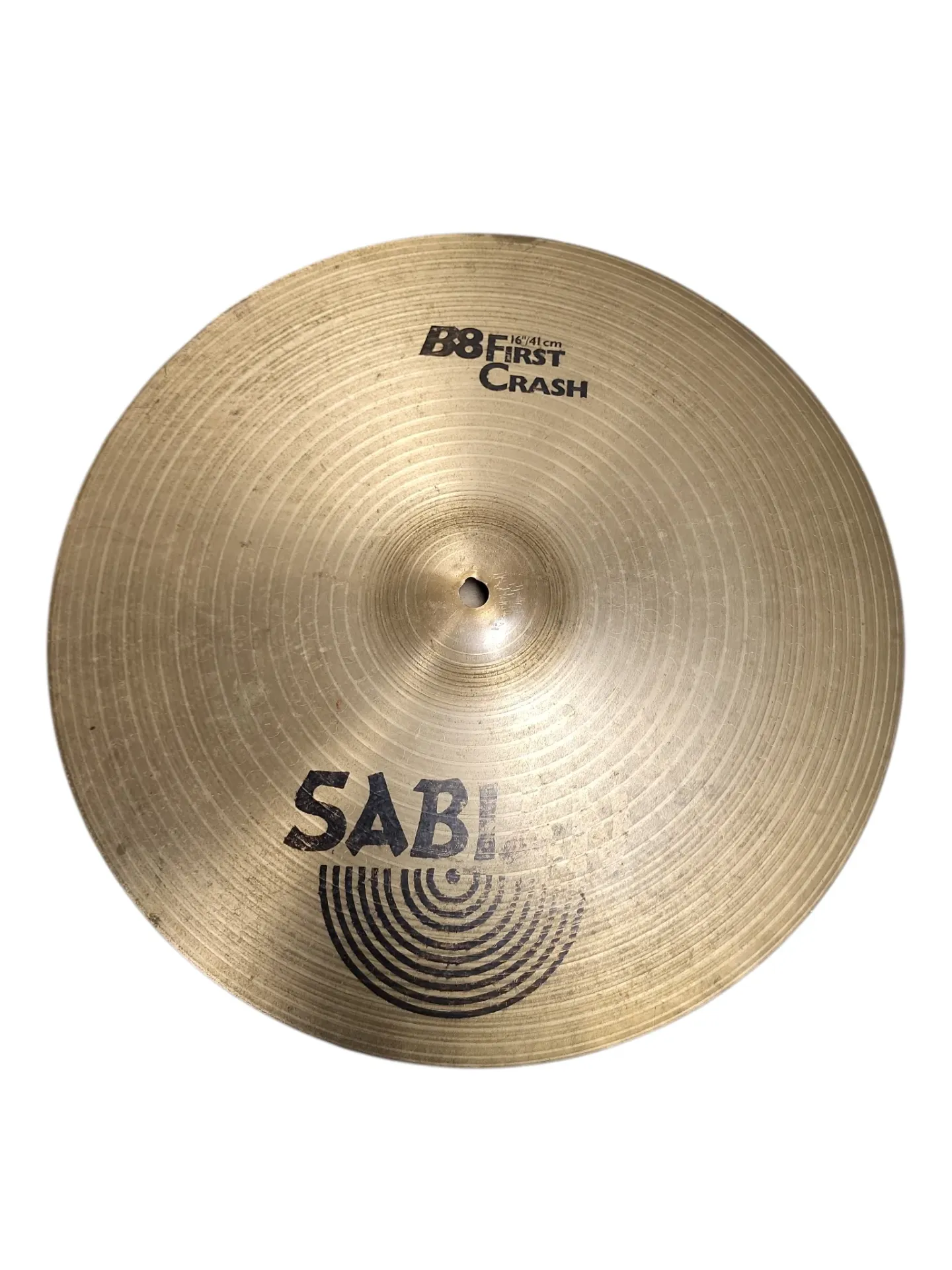 Sabian B8 16" First Crash