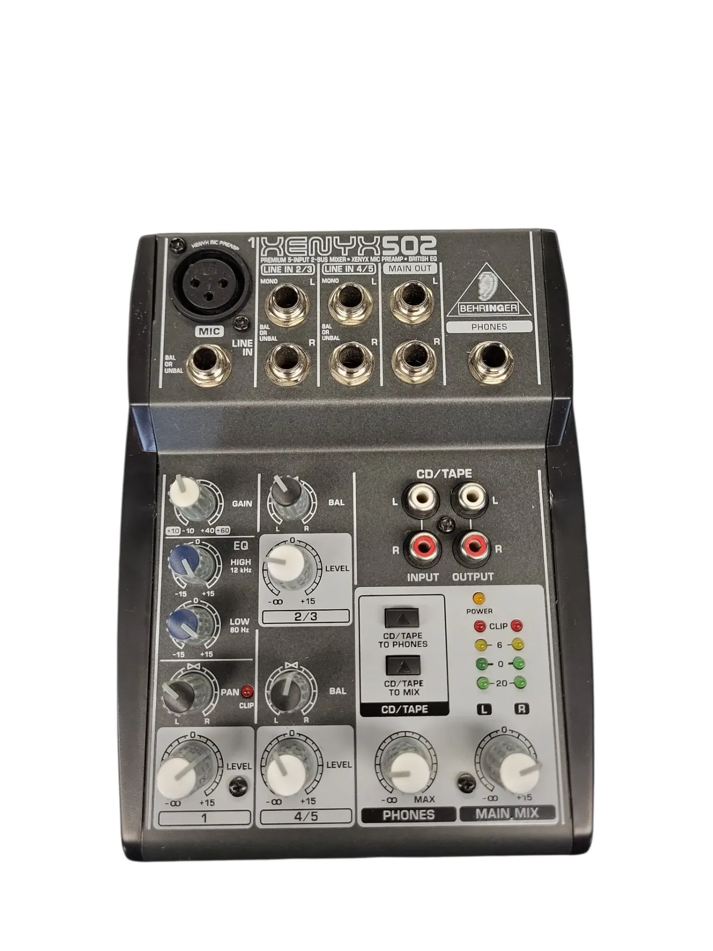 [U-Xenyx502-0309] Behringer Xenyx 502 Mixer