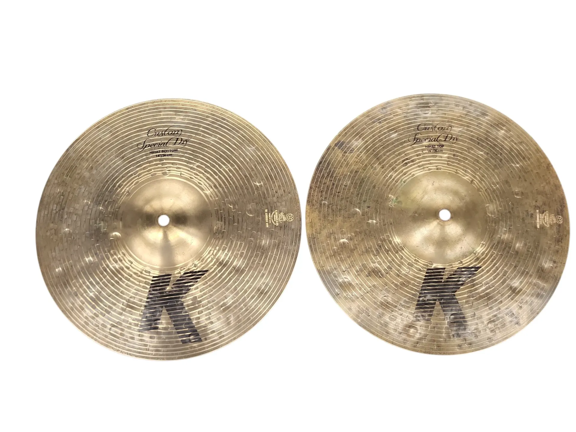 Zildjian K 14" Custom Special Dry Hi Hats, Pair