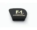 F-1 Guitar Picks Black Medium Gauge - 6 Pack