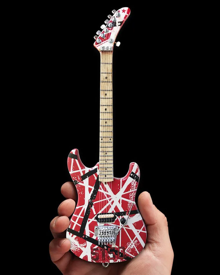 [EVH004] EVH Red, White, & Black 5150 Mini Guitar