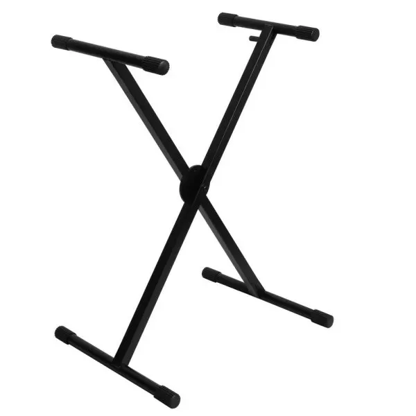 [KS7290] On-Stage KS7290 ERGO-LOK Single-X Keyboard Stand with Welded Construction