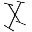 On-Stage KS7290 ERGO-LOK Single-X Keyboard Stand with Welded Construction