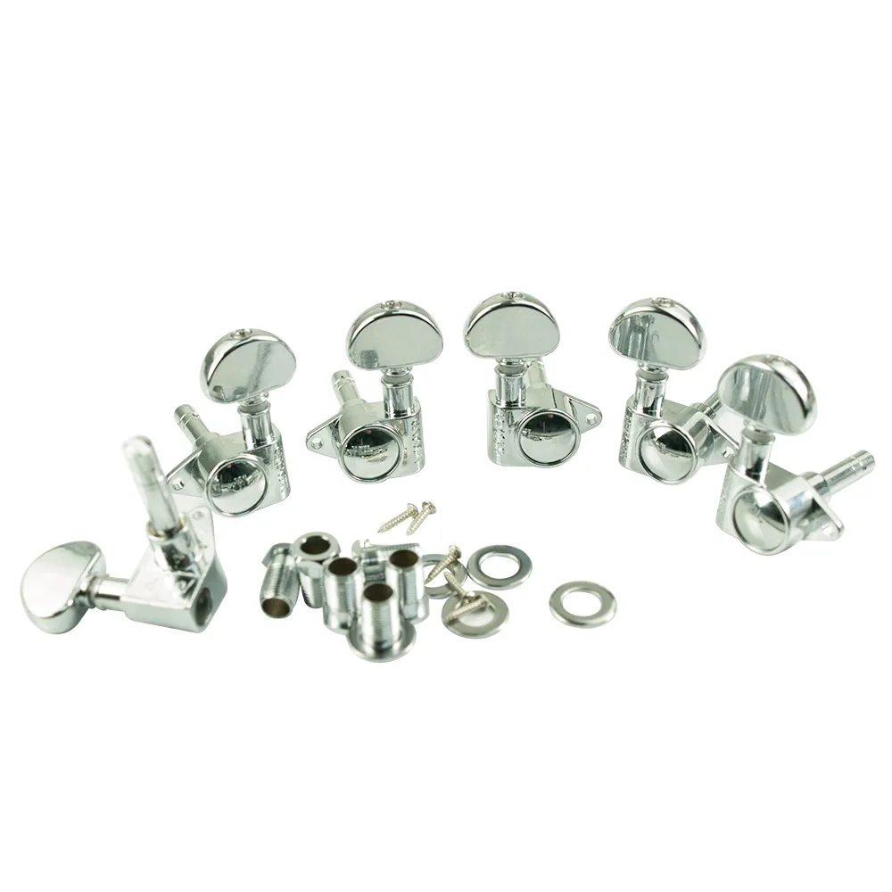 [106C] Grover 106C Grover 3 Per Side Original Locking Rotomatics, Chrome