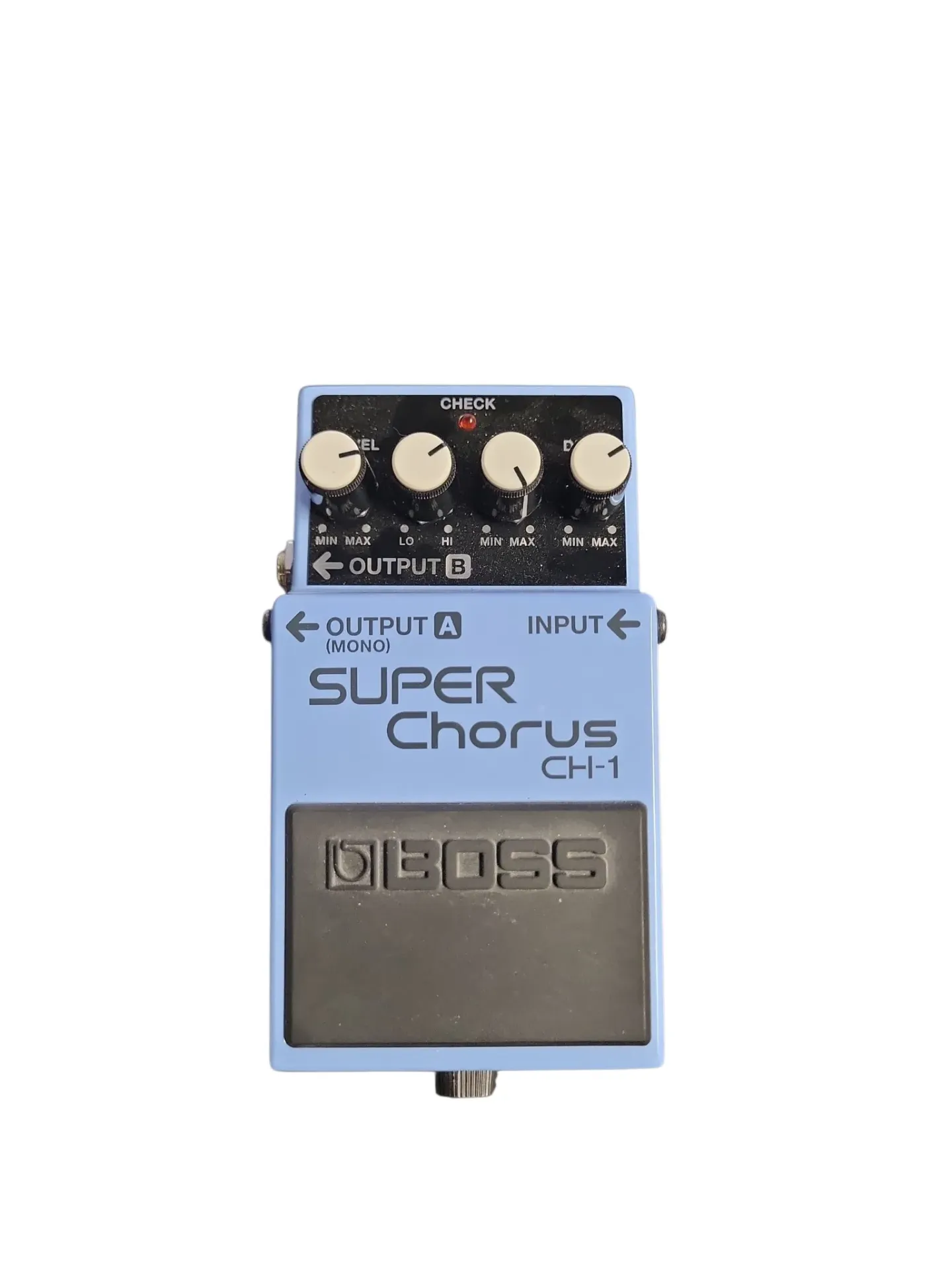 [U-CH1-416] Boss CH-1 Super Chorus (Dark Gray Label) 2001 - Present - Blue