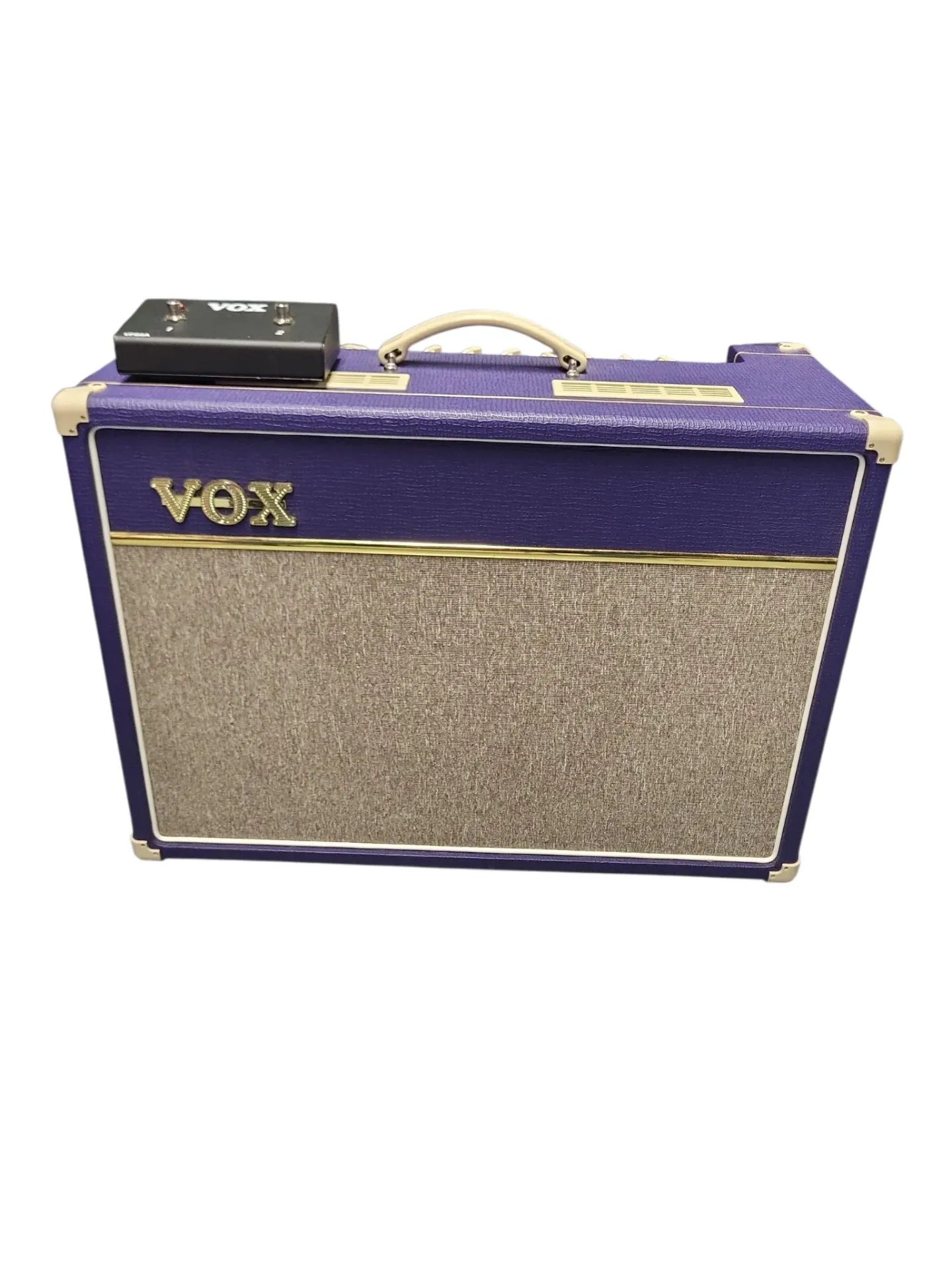 Vox AC15C1 Tube Guitar Combo, Blue/Cream