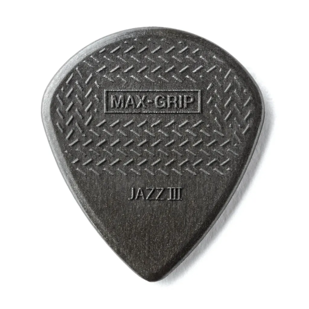 Dunlop Max-Grip Jazz III Carbon Fiber Picks 1.38mm, 6 Pack