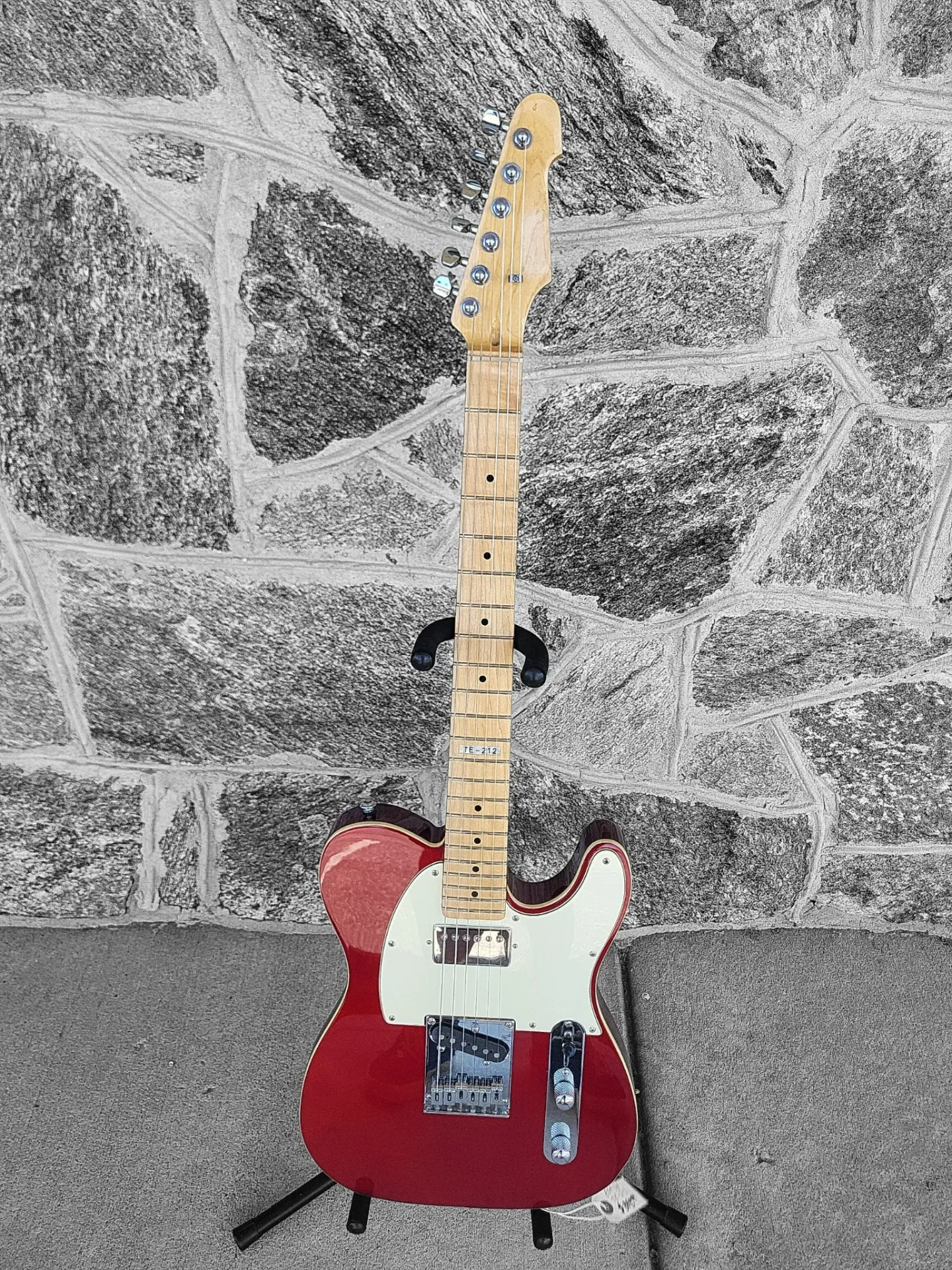 ESP Ltd TE-212 Electric Guitar, Metallic Red