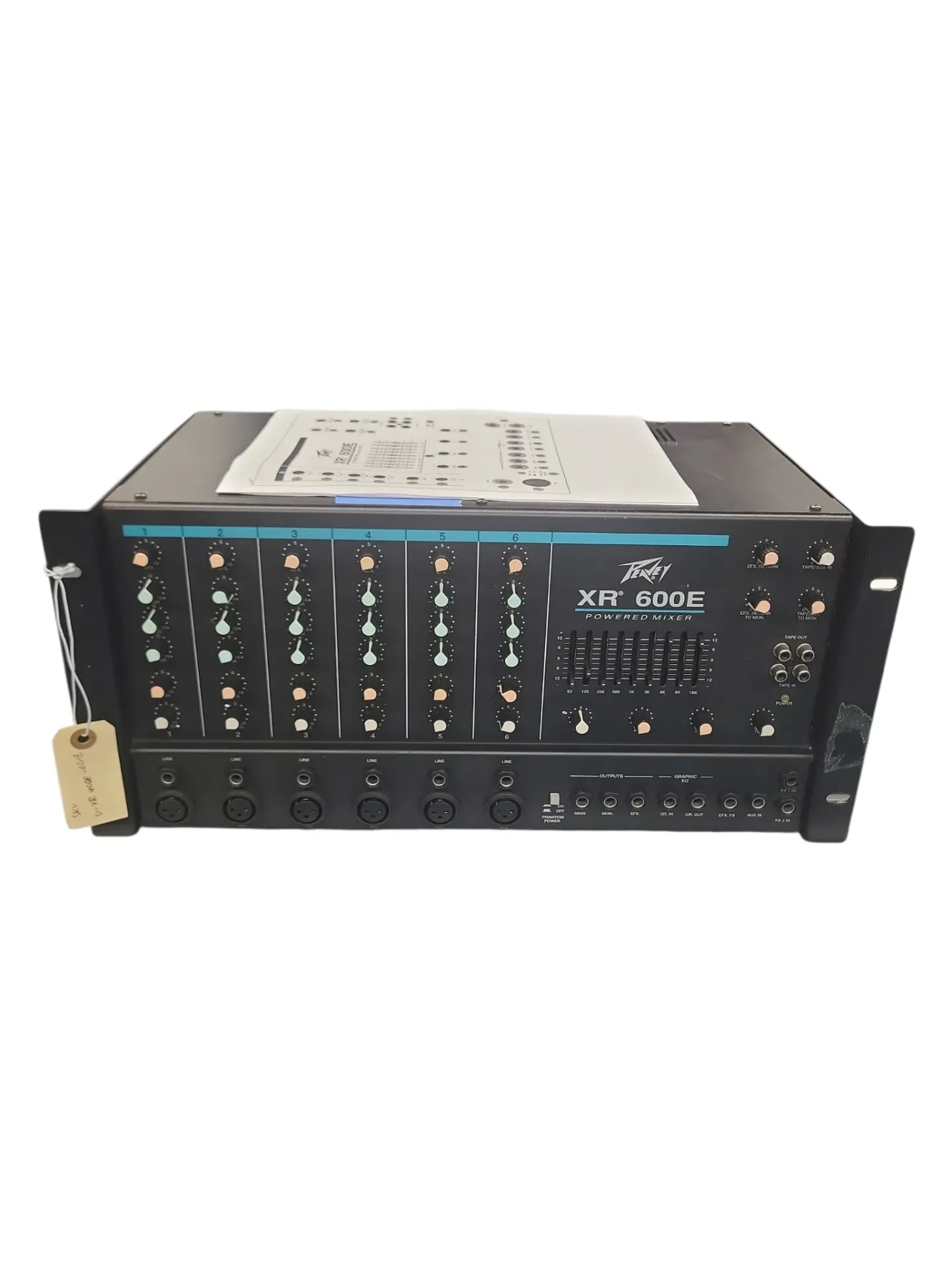 Peavey XR 600E Rackmount Powered Mixer