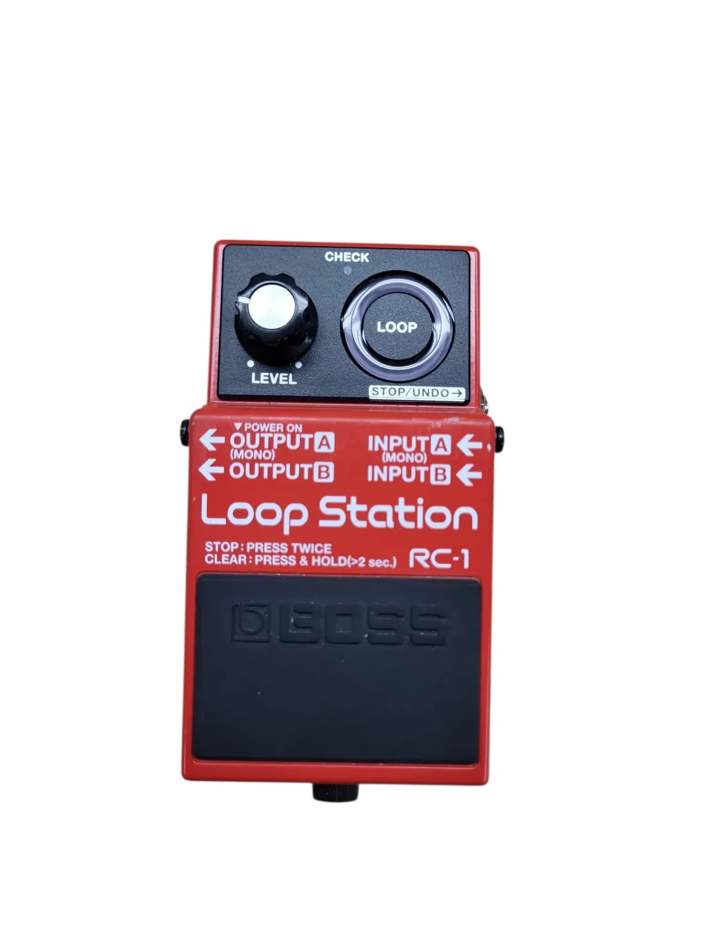 Boss RC-1 Loop Station 2014 - Present - Red