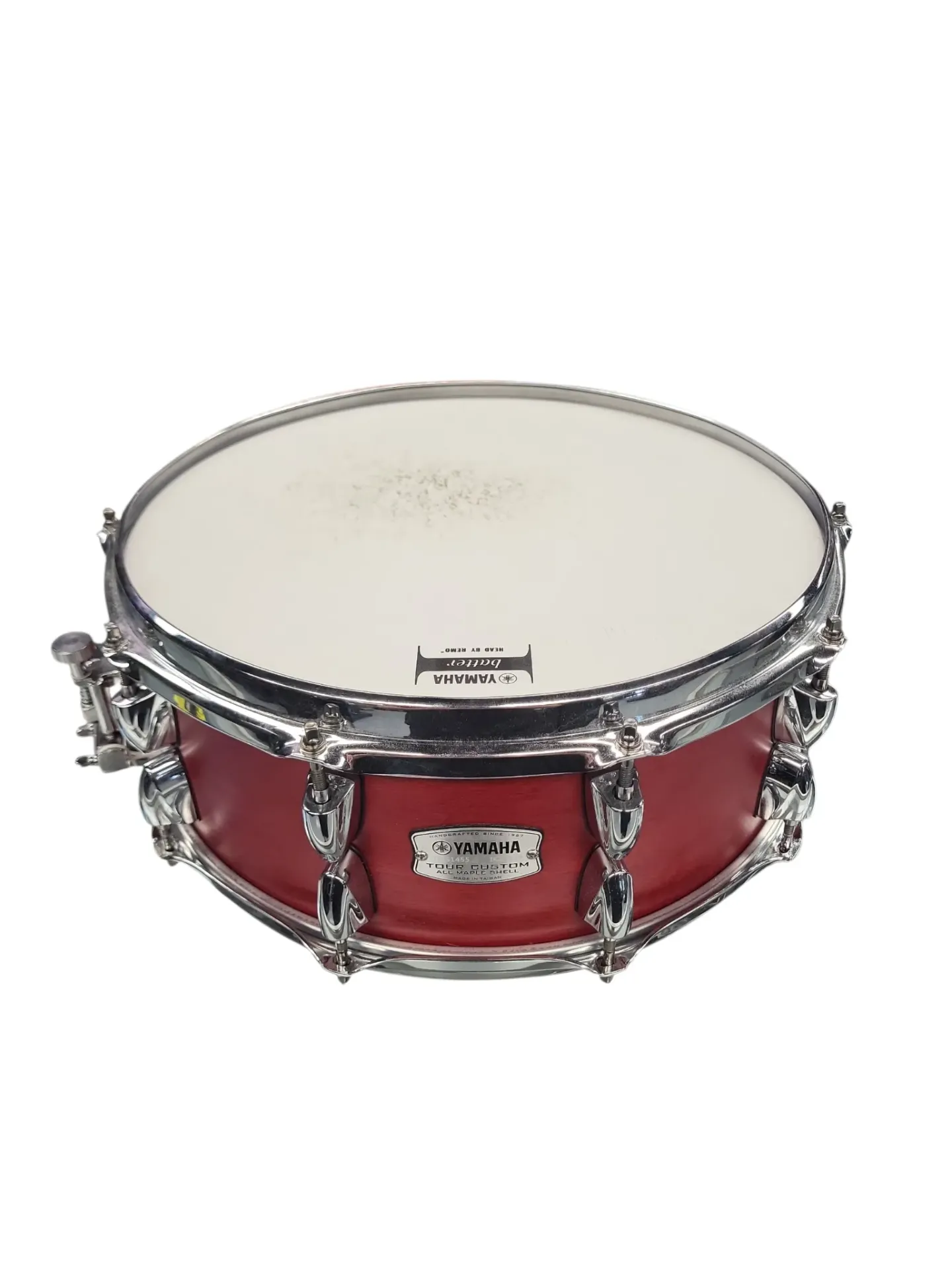 Yamaha TMS1455 Tour Custom 14x5.5" Snare Drum , Candy Apple Satin