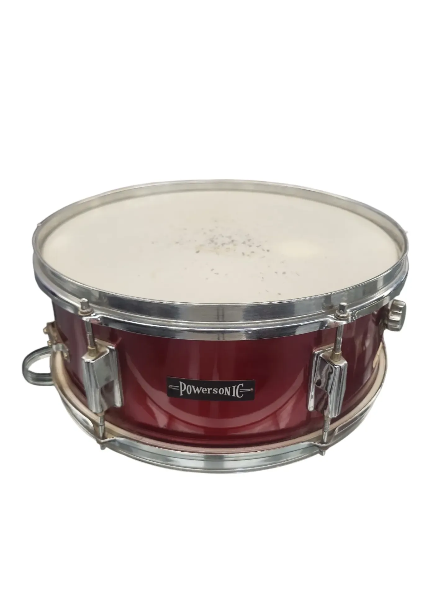 Powersonic 14x5.5 Snare Drum, Metallic Red