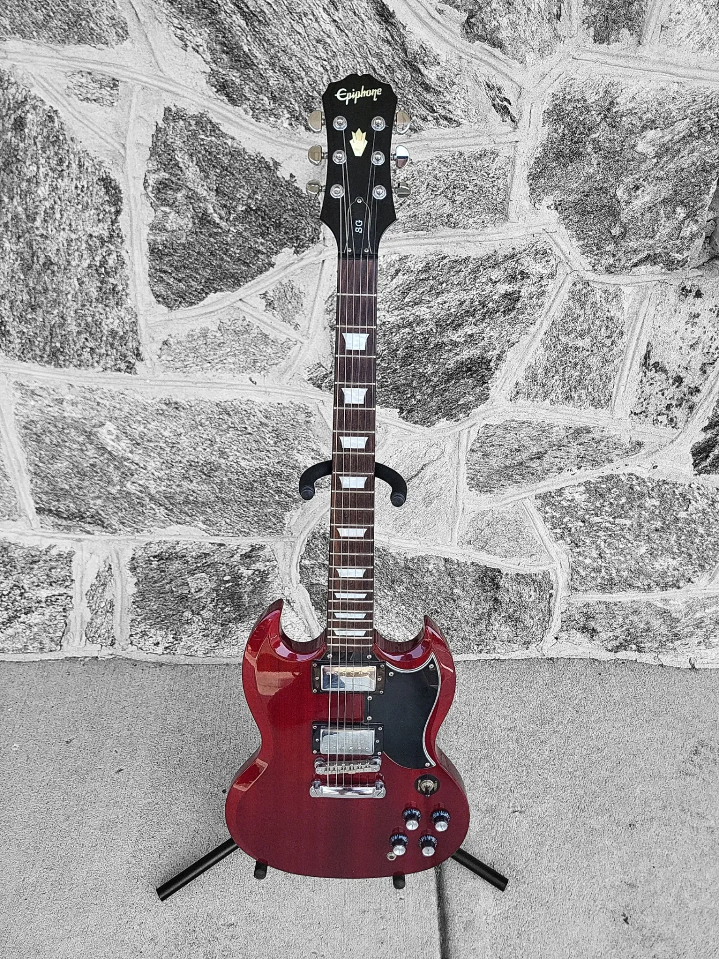 Epiphone SG Vintage G-400, Worn Cherry, 2005
