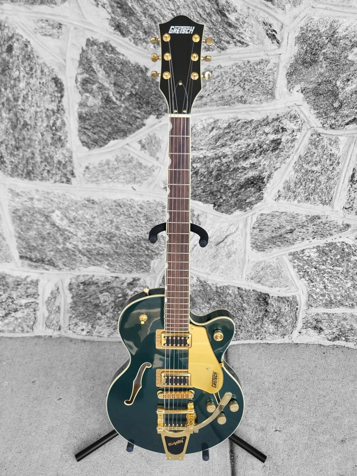 Gretsch G5655TG Electromatic Center Block Jr. Single Cutaway with Gold Hardware 2019 - Present - Cadillac Green